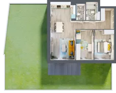 3 pokoje, mieszkanie 70,46 m², parter, oferta nr D.2, Och!Widzew, Łódź, Widzew, ul. Przybyszewskiego 292-300