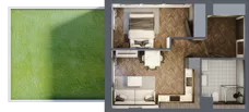 2 pokoje, mieszkanie 36,84 m², parter, oferta nr M03, Punkt Wola, Kraków, Podgórze Duchackie, Wola Duchacka, ul. Trybuny Ludów 15