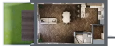Dom 138,85 m², oferta nr 1B, Nova Przylaszczkova, Warszawa, Wawer, Nadwiśle, ul. Przylaszczkowa 54