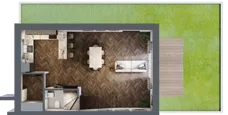 Dom 138,85 m², oferta nr 7, Nova Przylaszczkova, Warszawa, Wawer, Nadwiśle, ul. Przylaszczkowa 54