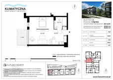 2 pokoje, apartament inwestycyjny 38,98 m², piętro 1, oferta nr A2/12, Apartamenty Klimatyczna, Gdańsk, Wyspa Sobieszewska, ul. Klimatyczna 88