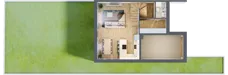 4 pokoje, mieszkanie 122,95 m², parter, oferta nr E1 wykończone "pod klucz", Riverside Eco Home, Parzniew, ul. Główna 27