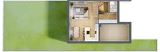 4 pokoje, mieszkanie 122,95 m², parter, oferta nr C1 wykończone "pod klucz", Riverside Eco Home, Parzniew, ul. Główna 27