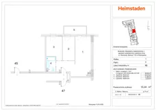 3 pokoje, mieszkanie 55,44 m², piętro 5, oferta nr M046, Aurora, Warszawa, Włochy, Raków, ul. Wschodu Słońca 11A, 9A