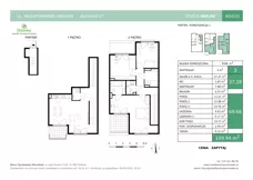4 pokoje, mieszkanie 109,94 m², parter, oferta nr B17-M2, Osiedle Niezapominajek, Kraków, Zwierzyniec, ul. Niezapominajek