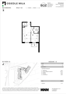 2 pokoje, mieszkanie 42,88 m², piętro 6, oferta nr 55, Strażacka 54G, Rzeszów, Drabinianka, ul. Strażacka 54