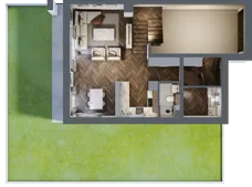 Dom 125,09 m², oferta nr C.1.4, Beskidzka Park, Łódź, Widzew, ul. Beskidzka 129
