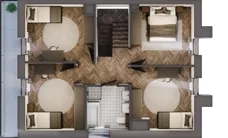 Dom 125,09 m², oferta nr C.1.4, Beskidzka Park, Łódź, Widzew, ul. Beskidzka 129