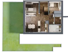 Dom 102,58 m², oferta nr A.1.1, Pustynna 51, Łódź, Górna, ul. Pustynna 51
