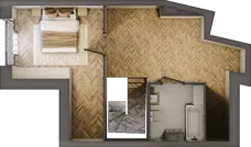 3 pokoje, apartament 65,19 m², piętro 2, oferta nr 64, Marina Residence Puck, Puck, ul. Aleja Lipowa 4