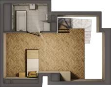 1 pokój, apartament 47,95 m², piętro 2, oferta nr 17, Marina Residence Puck, Puck, ul. Aleja Lipowa 4