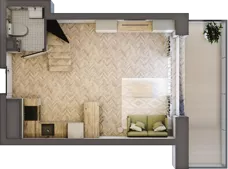 2 pokoje, apartament 59,95 m², piętro 2, oferta nr 20, Marina Residence Puck, Puck, ul. Aleja Lipowa 4