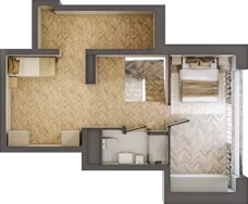 2 pokoje, apartament 59,95 m², piętro 2, oferta nr 20, Marina Residence Puck, Puck, ul. Aleja Lipowa 4