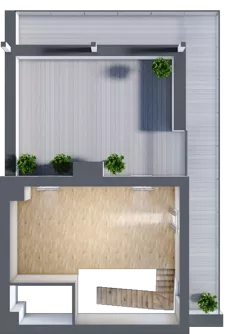 1 pokój, mieszkanie 65,48 m², piętro 3, oferta nr M26, Osiedle Wędrowna bud. B1, Lublin, Sławin, ul. Wędrowna