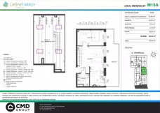 2 pokoje, mieszkanie 60,46 m², piętro 2, oferta nr M19A, Leśne Tarasy III, Zalasewo, ul. Jana Heweliusza 14A