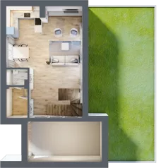 Dom 149,60 m², oferta nr A1, Osiedle Stare Gliwice, Gliwice, Stare Gliwice, ul. Wiejska 35-37