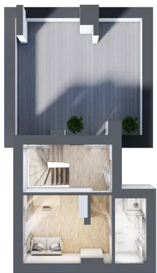 Dom 146,94 m², oferta nr A11, Osiedle Stare Gliwice, Gliwice, Stare Gliwice, ul. Wiejska 35-37