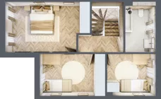 Dom 94,46 m², oferta nr lokal 104, Święta Katarzyna Park, Święta Katarzyna, ul. Łąkowa