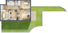 3 pokoje, mieszkanie 64,70 m², parter, oferta nr A.0.10, Vista Eco, Wrocław, Leśnica, Stabłowice, ul. Łomnicka