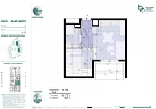 2 pokoje, apartament 30,75 m², piętro 2, oferta nr 229071, Mazury Golf Apartments, Naterki, ul. Golfowa