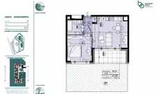 2 pokoje, apartament 42,88 m², parter, oferta nr 674703, Mazury Golf Apartments, Naterki, ul. Golfowa