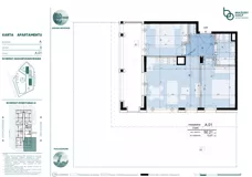 3 pokoje, apartament 50,21 m², parter, oferta nr 976687, Mazury Golf Apartments, Naterki, ul. Golfowa