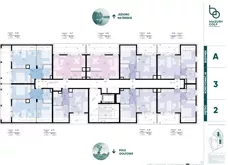 3 pokoje, apartament 43,65 m², piętro 2, oferta nr 582930, Mazury Golf Apartments, Naterki, ul. Golfowa