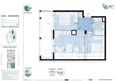 3 pokoje, apartament 43,65 m², piętro 2, oferta nr 117875, Mazury Golf Apartments, Naterki, ul. Golfowa