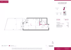 1 pokój, mieszkanie 30,71 m², parter, oferta nr 2.1/0/M1, Lechicka 65, Poznań, Piątkowo, ul. Lechicka 65