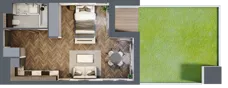 2 pokoje, mieszkanie 38,53 m², piętro 4, oferta nr 2.2/4/M2, Lechicka 65, Poznań, Piątkowo, ul. Lechicka 65