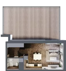 3 pokoje, mieszkanie 65,65 m², piętro 5, oferta nr 2.1/5/M3, Lechicka 65, Poznań, Piątkowo, ul. Lechicka 65