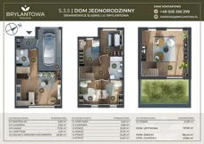 Dom 137,61 m², oferta nr S.3.5, Brylantowa Enklawa - domy, Siemianowice Śląskie, Bytków, ul. Brylantowa