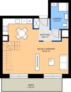 2 pokoje, mieszkanie 64,20 m², piętro 3, oferta nr M20, Madalińskiego, Gdańsk, Chełm, ul. Antoniego Madalińskiego