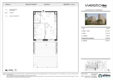 2 pokoje, mieszkanie 40,64 m², piętro 1, oferta nr M53, Westo Wola, Warszawa, Wola, Odolany, ul. Jana Kazimierza 72