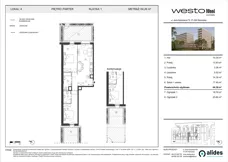3 pokoje, mieszkanie 64,26 m², piętro 1, oferta nr M12, Westo Wola, Warszawa, Wola, Odolany, ul. Jana Kazimierza 72