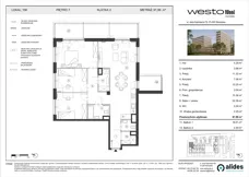 4 pokoje, mieszkanie 91,99 m², piętro 7, oferta nr M106, Westo Wola, Warszawa, Wola, Odolany, ul. Jana Kazimierza 72