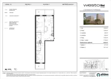 3 pokoje, mieszkanie 64,26 m², piętro 1, oferta nr M12, Westo Wola, Warszawa, Wola, Odolany, ul. Jana Kazimierza 72