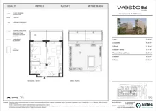 2 pokoje, mieszkanie 36,35 m², piętro 2, oferta nr M21, Westo Wola, Warszawa, Wola, Odolany, ul. Jana Kazimierza 72