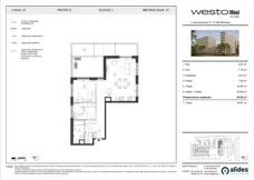 3 pokoje, mieszkanie 65,84 m², piętro 5, oferta nr M31, Westo Wola, Warszawa, Wola, Odolany, ul. Jana Kazimierza 72