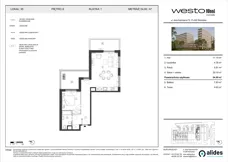 2 pokoje, mieszkanie 54,60 m², piętro 6, oferta nr M35, Westo Wola, Warszawa, Wola, Odolany, ul. Jana Kazimierza 72