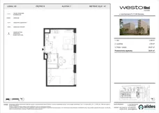 1 pokój, mieszkanie 35,81 m², piętro 8, oferta nr M43, Westo Wola, Warszawa, Wola, Odolany, ul. Jana Kazimierza 72