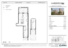 3 pokoje, mieszkanie 68,52 m², piętro 1, oferta nr M51, Westo Wola, Warszawa, Wola, Odolany, ul. Jana Kazimierza 72