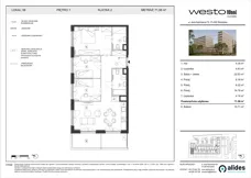 4 pokoje, mieszkanie 71,56 m², piętro 1, oferta nr M56, Westo Wola, Warszawa, Wola, Odolany, ul. Jana Kazimierza 72