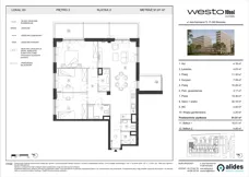 4 pokoje, mieszkanie 91,81 m², piętro 2, oferta nr M63, Westo Wola, Warszawa, Wola, Odolany, ul. Jana Kazimierza 72