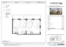 4 pokoje, mieszkanie 72,95 m², piętro 5, oferta nr M81, Westo Wola, Warszawa, Wola, Odolany, ul. Jana Kazimierza 72