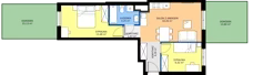 3 pokoje, mieszkanie 51,17 m², parter, oferta nr 99, Moja Oszmiańska, Warszawa, Targówek, Targówek Mieszkaniowy, ul. Oszmiańska