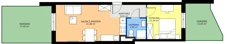 2 pokoje, mieszkanie 41,66 m², parter, oferta nr 68, Moja Oszmiańska, Warszawa, Targówek, Targówek Mieszkaniowy, ul. Oszmiańska