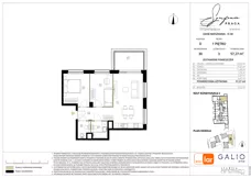 3 pokoje, apartament 57,27 m², piętro 1, oferta nr D-30, Symfonia Praga, Warszawa, Praga Południe, Kamionek, ul. Mińska