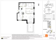 4 pokoje, apartament 73,29 m², piętro 1, oferta nr D-33, Symfonia Praga, Warszawa, Praga Południe, Kamionek, ul. Mińska
