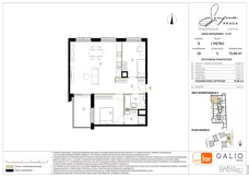 3 pokoje, apartament 75,01 m², piętro 1, oferta nr D-29, Symfonia Praga, Warszawa, Praga Południe, Kamionek, ul. Mińska